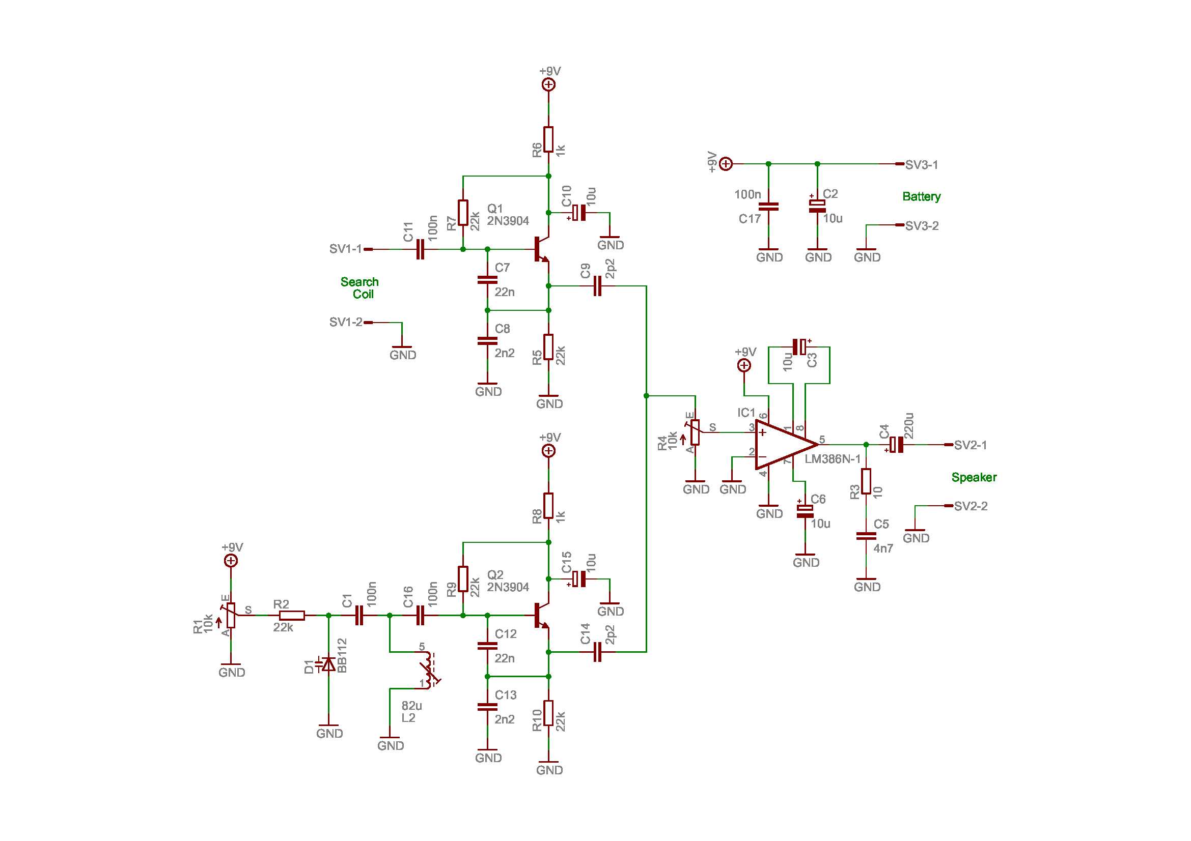 10+ Two Box Metal Detector Schematics Robhosking Diagram